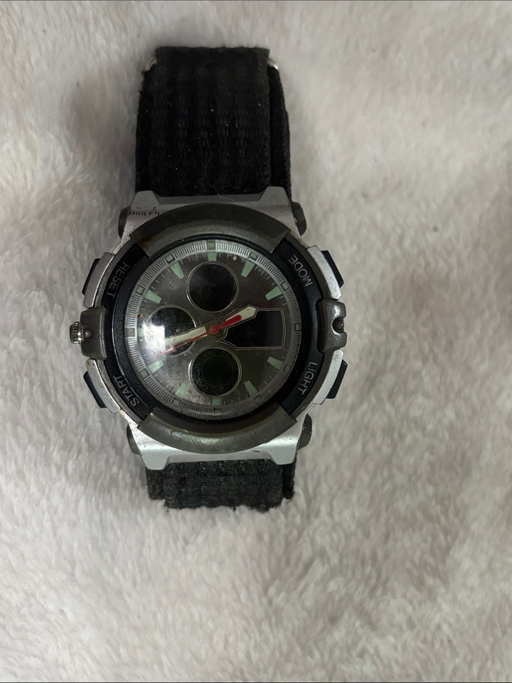 Black Men’s Sport Digital-Analog Watch